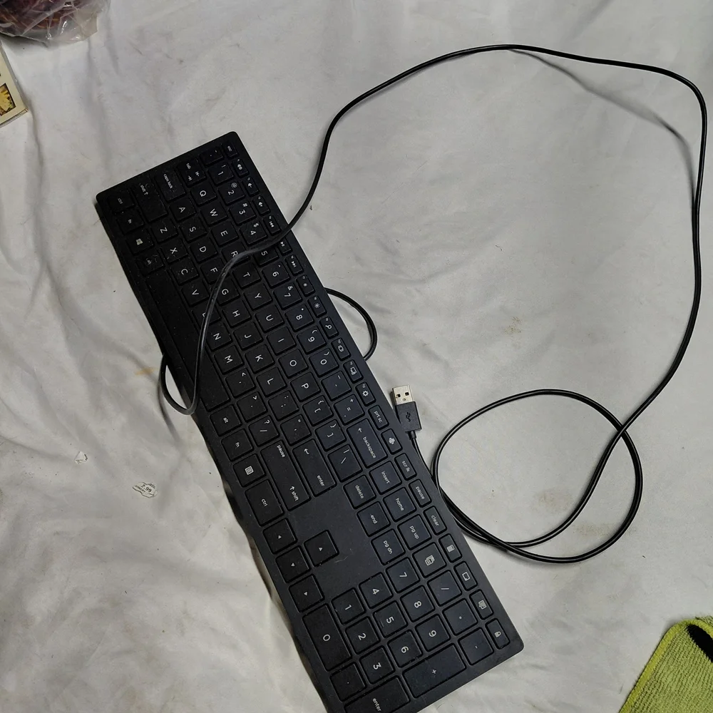 HP Black USB Keyboard